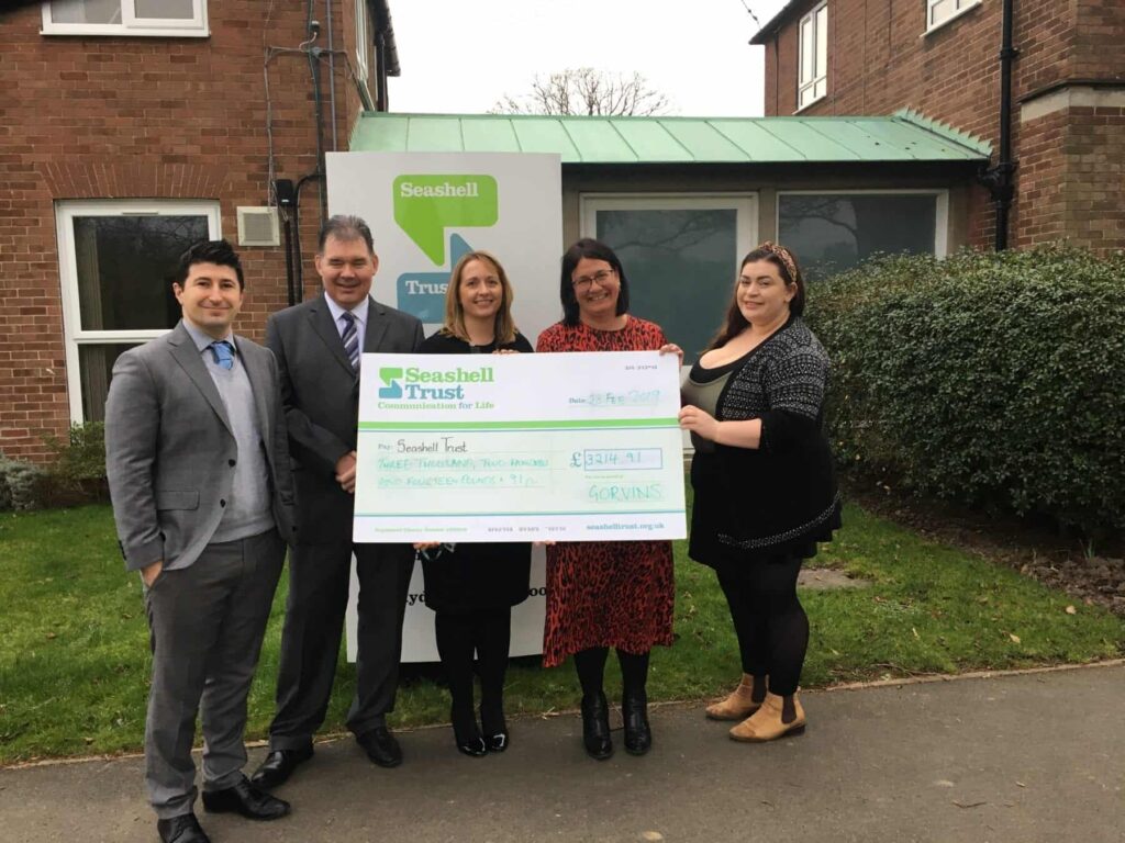 Stockport-Based Charity Seashell Trust Receives Local Support