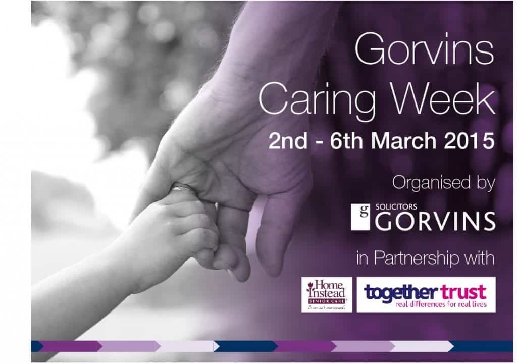 Gorvins Solicitors Caring Week with Together Trust and Home Instead 2015